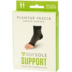 New.Black Plantar Fascia Unisex Sleeves